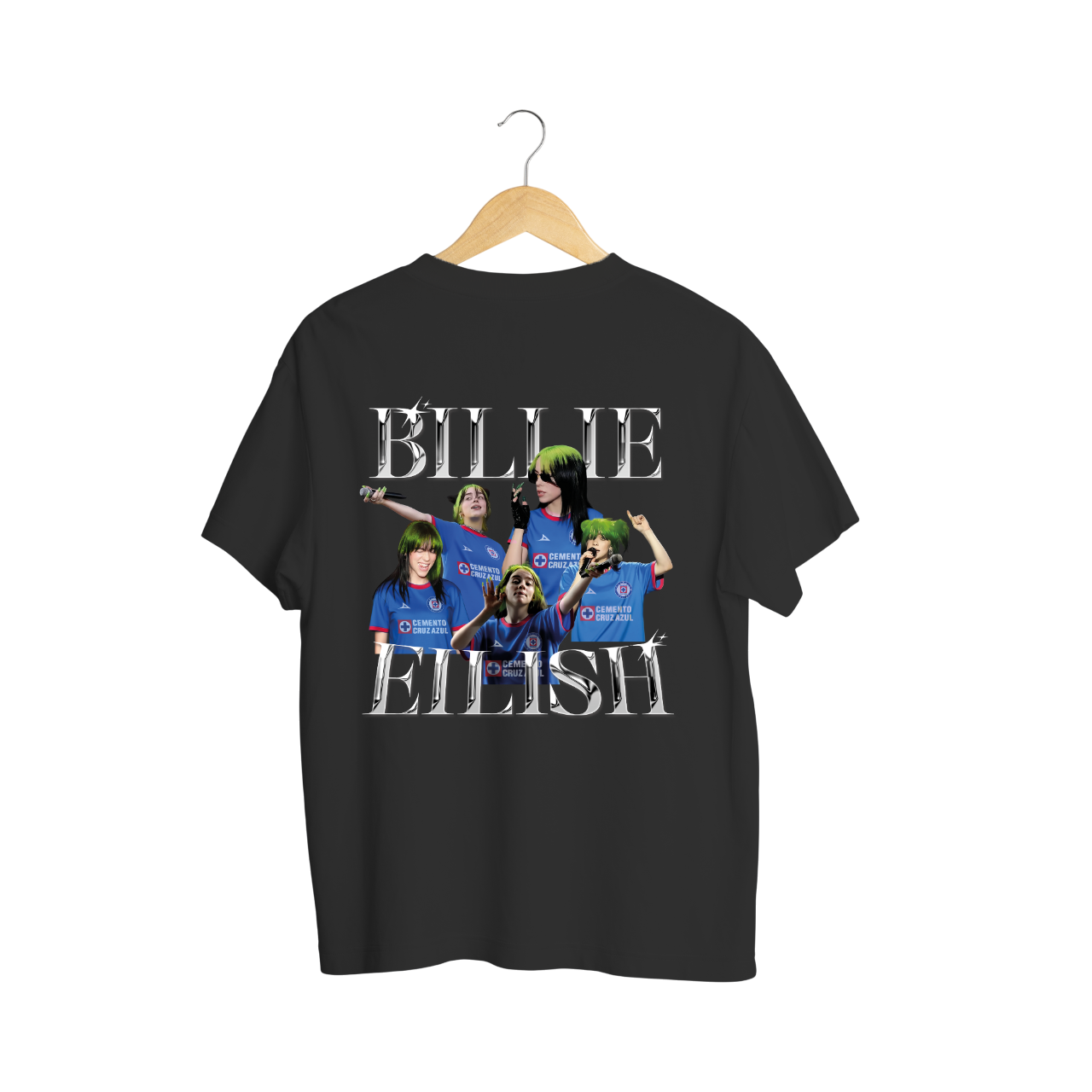 Playera Cruz Azul - Billie Eilish
