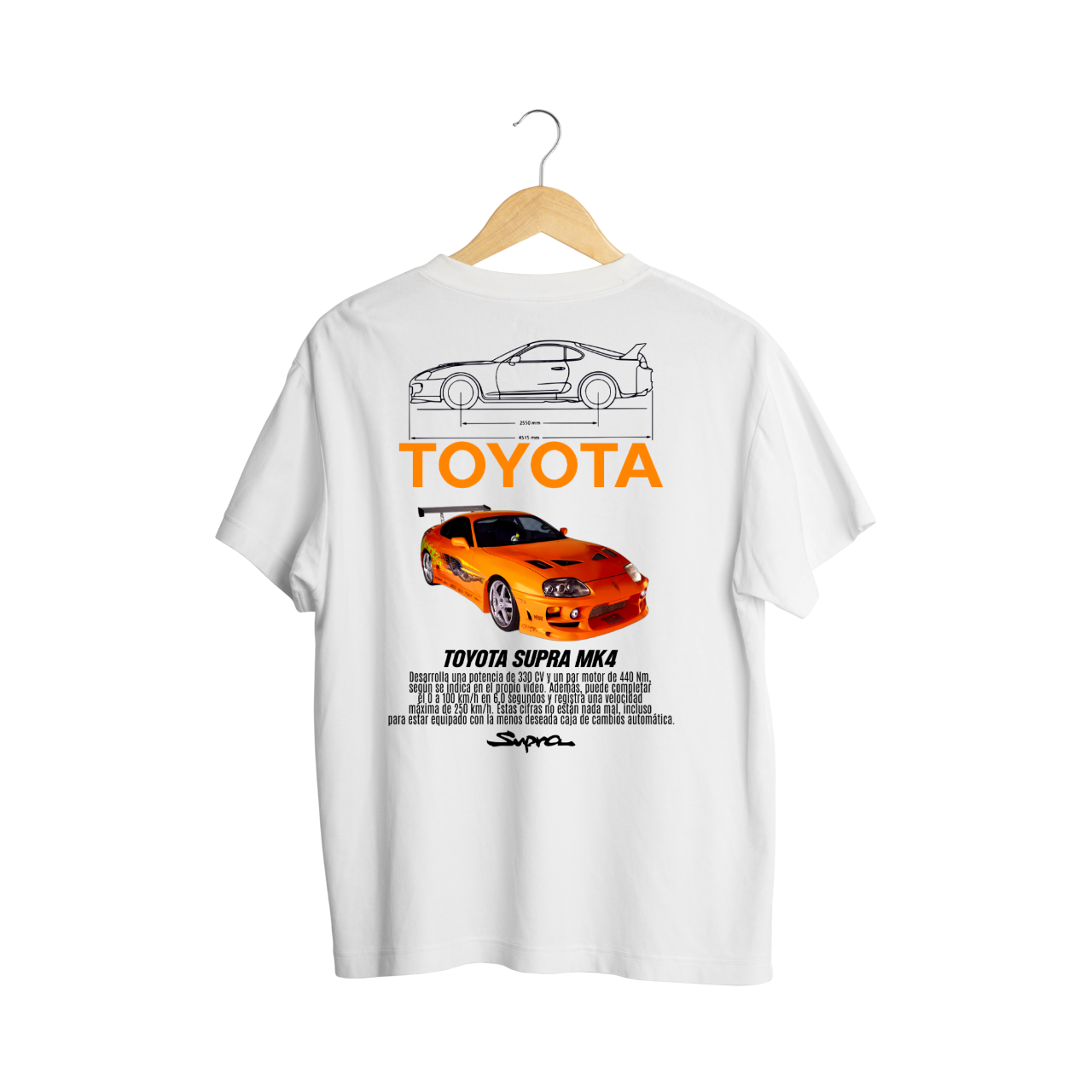Playera Toyota - Supra MK4
