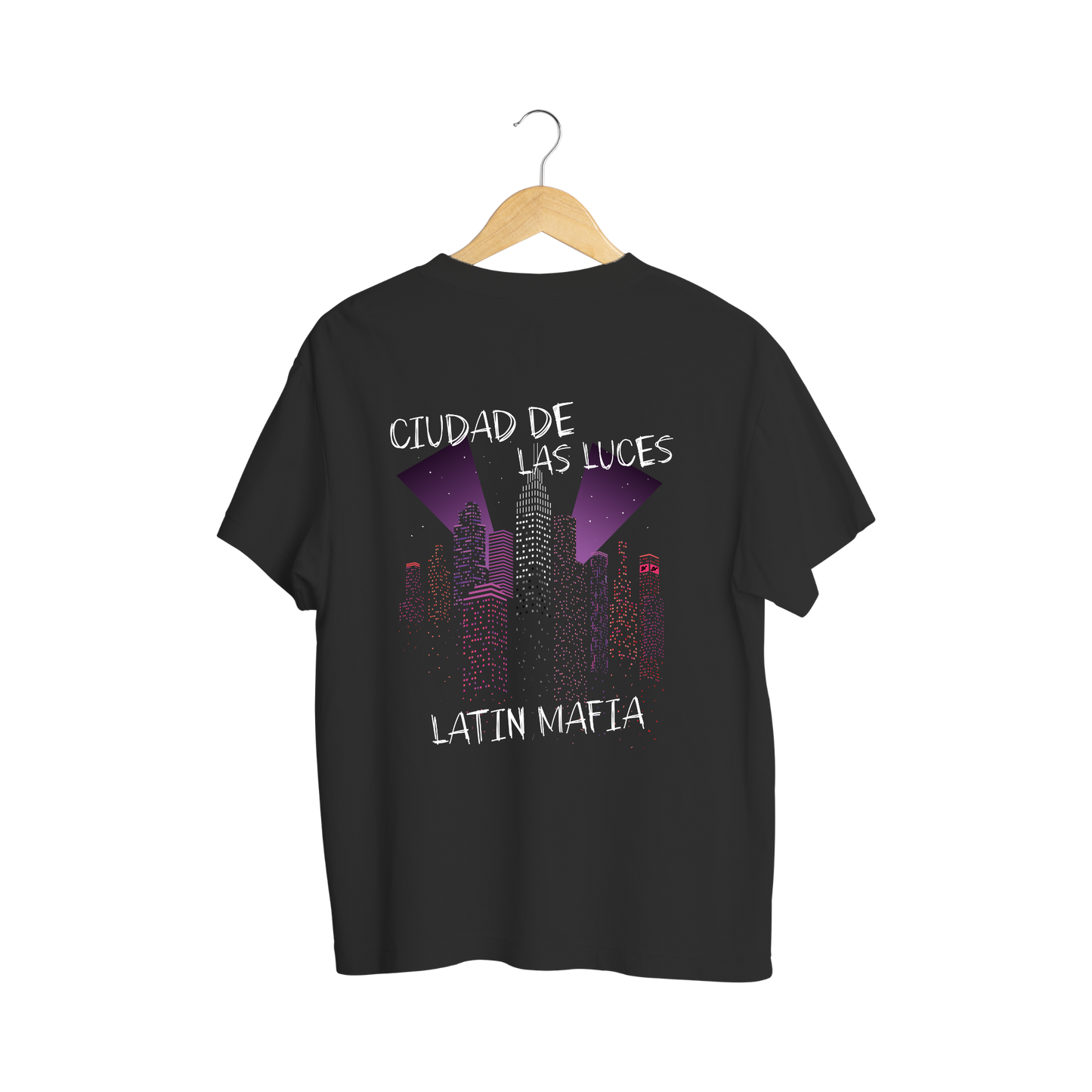 Playera Ciudad De Las Luces - Latin Mafia