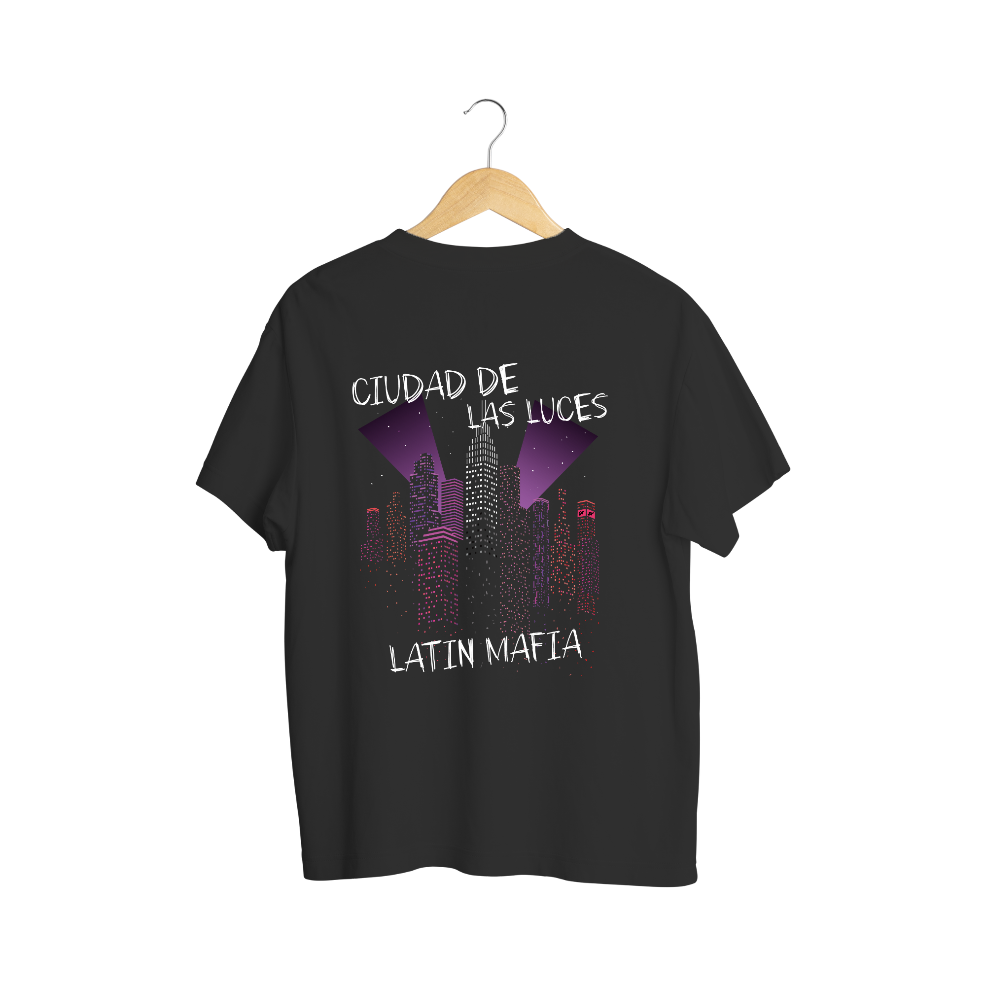 Playera Ciudad De Las Luces - Latin Mafia