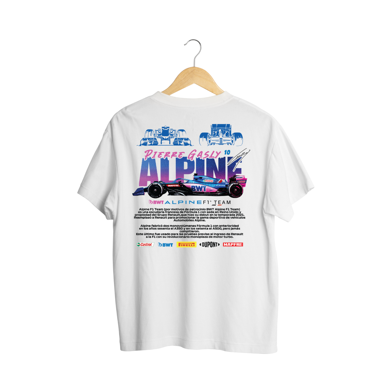 Playera Pierre Gasly - Alpine