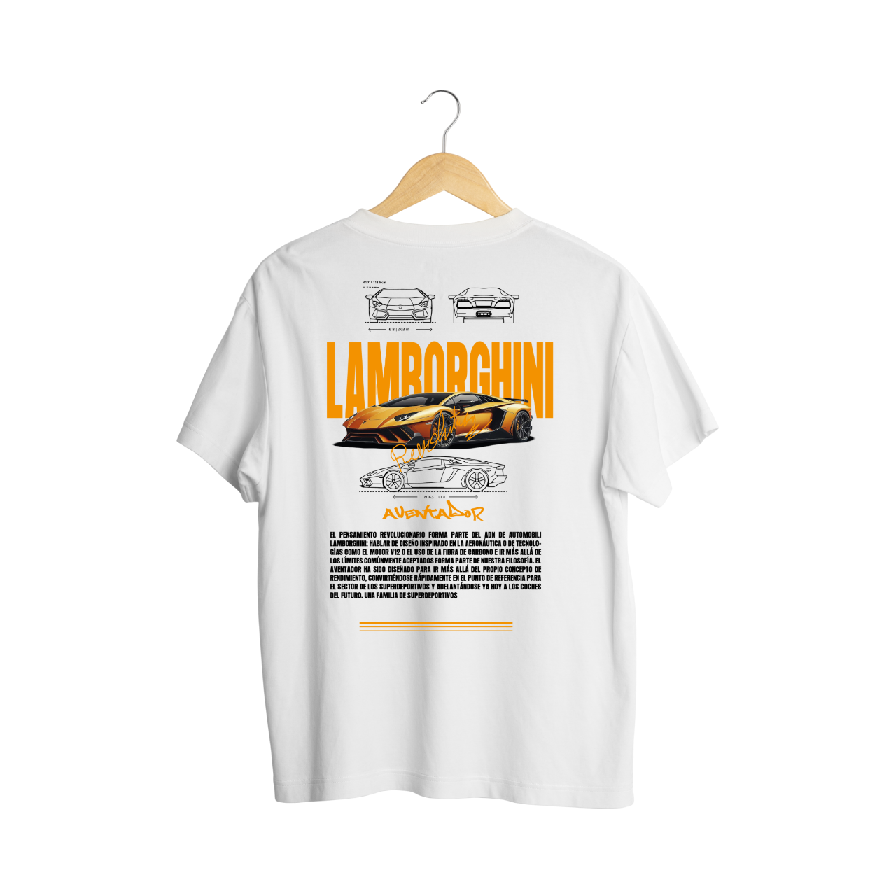 Playera Aventador - Lamborguini