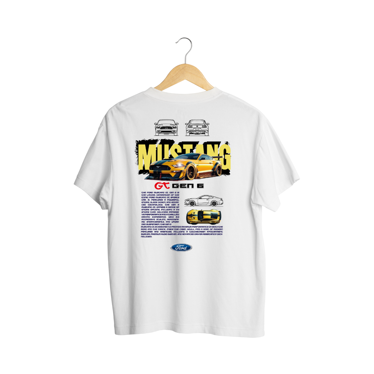 Playera Mustang - GT 6