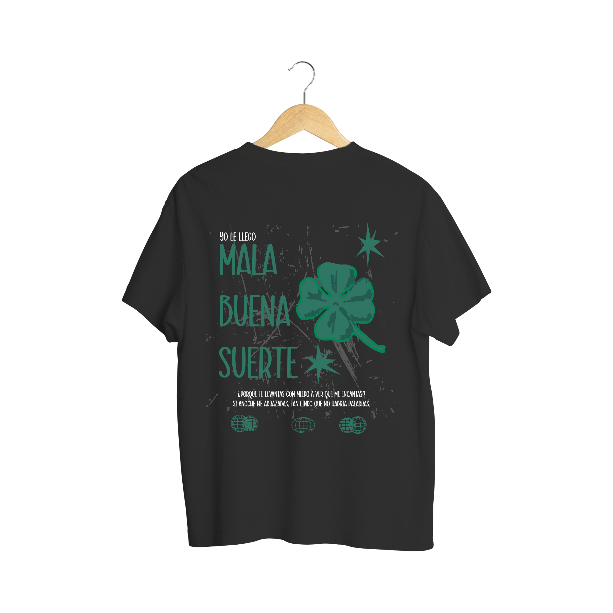 Playera Mala Buena Suerte - Latin Mafia