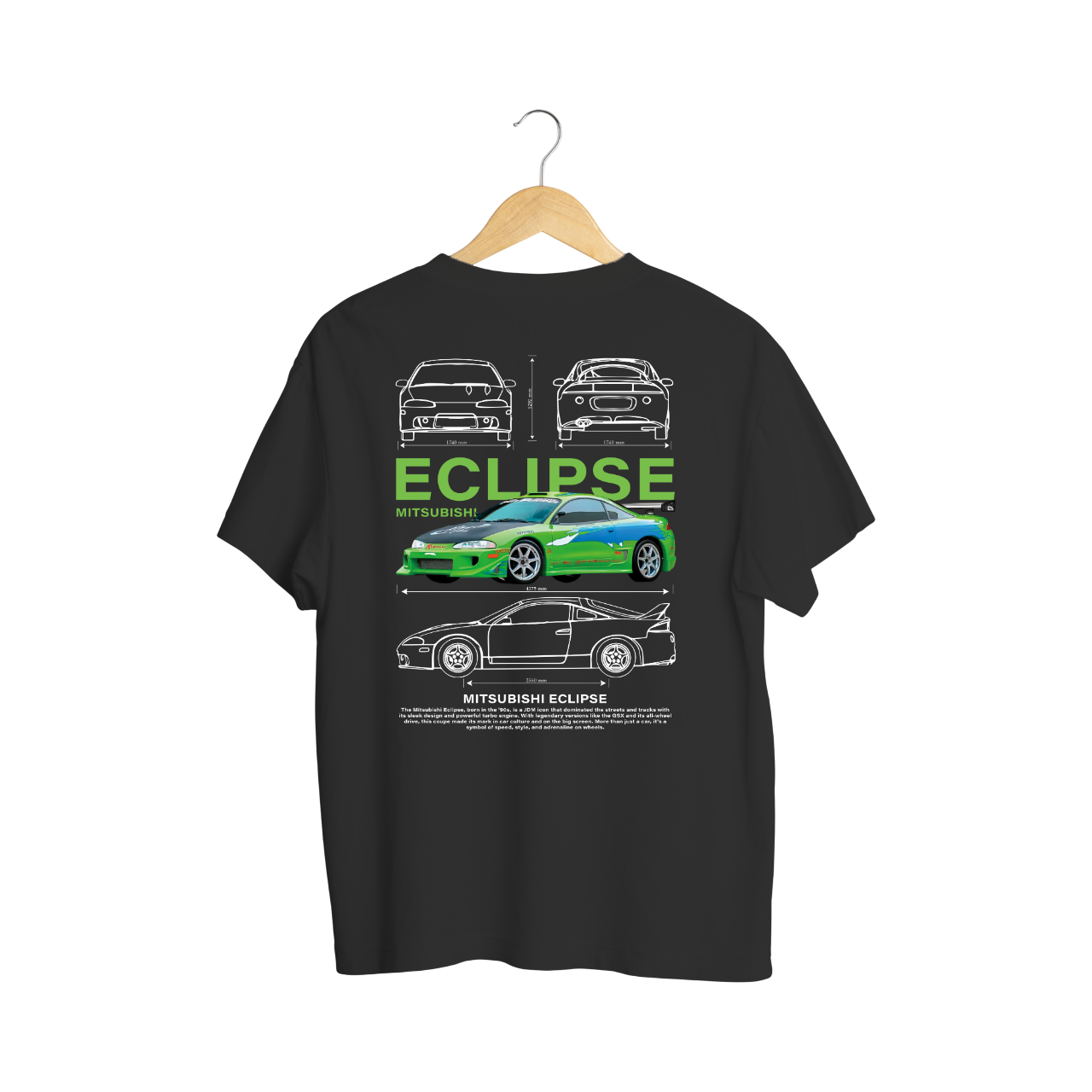 Playera Mitsubishi - Eclipse