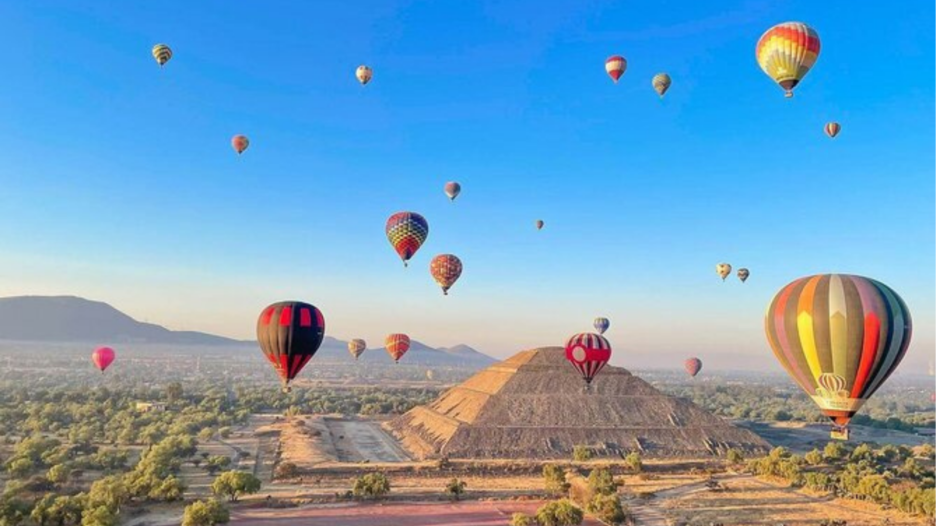 Experiencia Teotihuacán - Vuelo en Globo y Pirámides