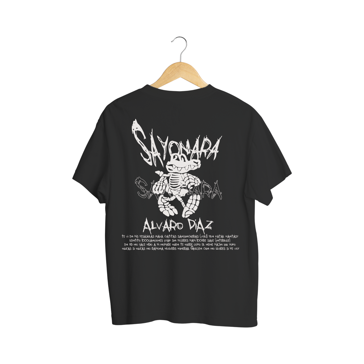 Playera Sayonara Huesos - Álvaro Díaz