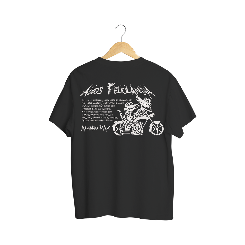 Playera Adios Felicilandia - Álvaro Díaz