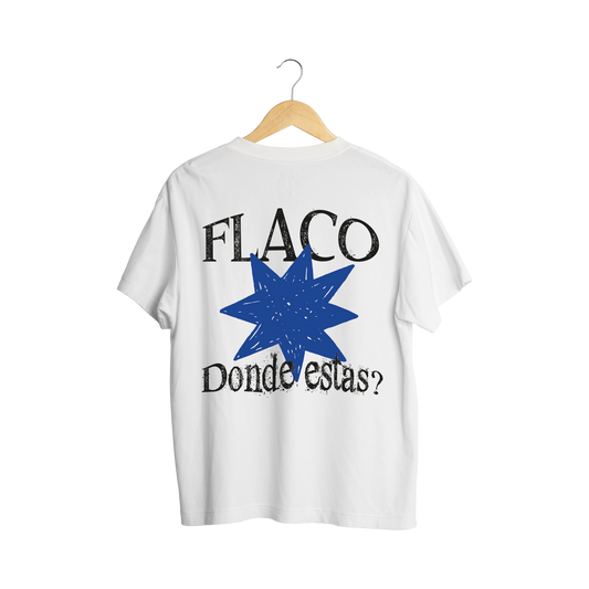 Playera Flaco Donde Estas V2 - Nsqk